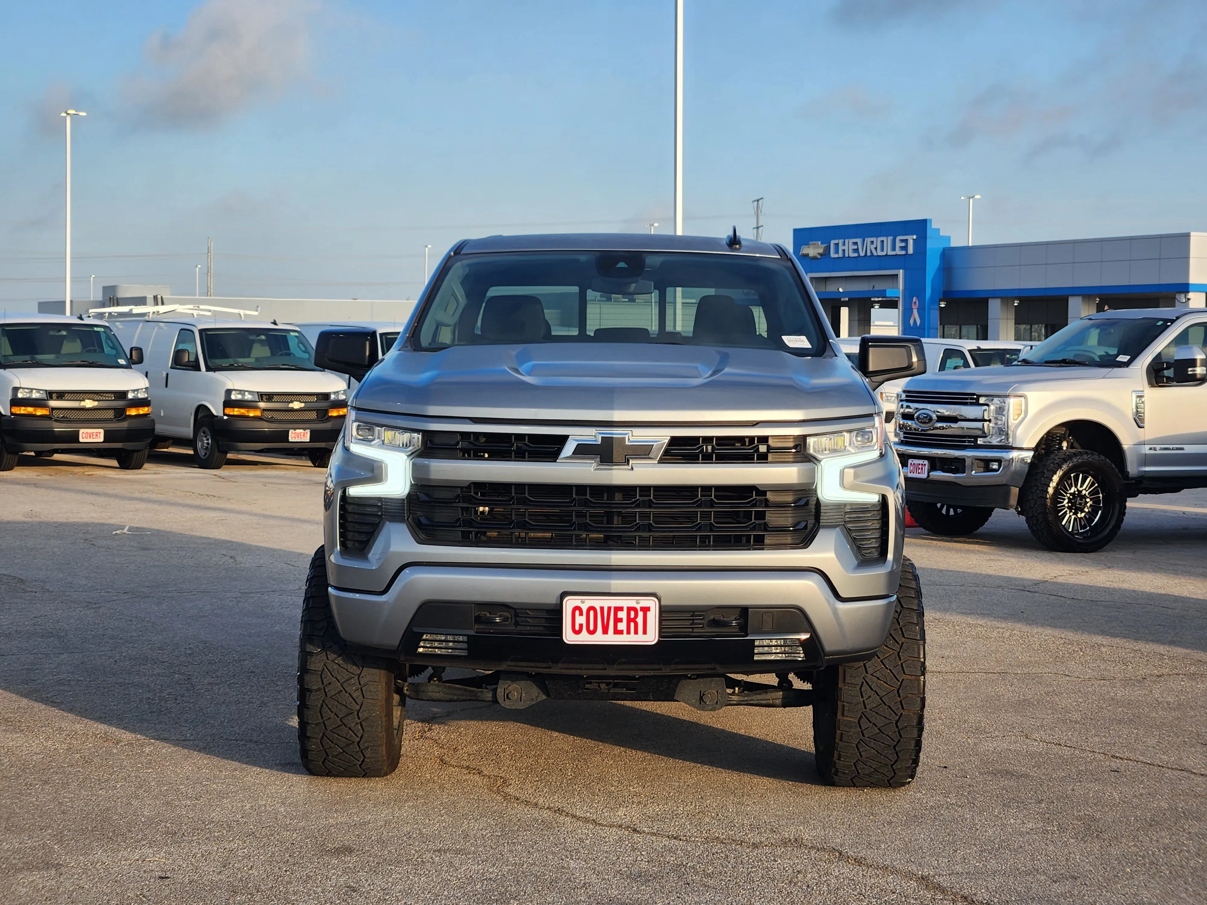 Used 2025 Sterling Gray Metallic Chevrolet RST image 2