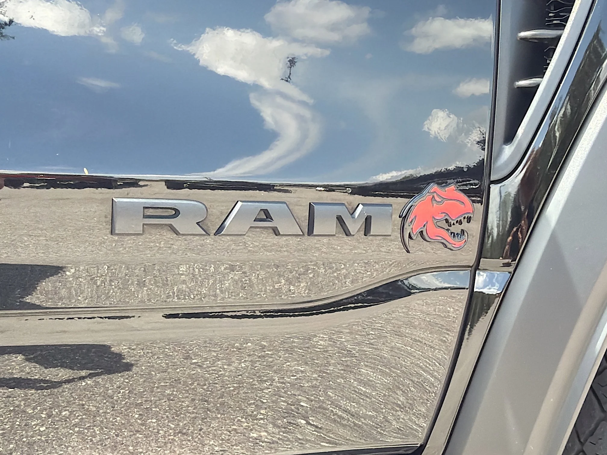 Used 2023 Diamond Black Crystal Pearlcoat Ram TRX image 43