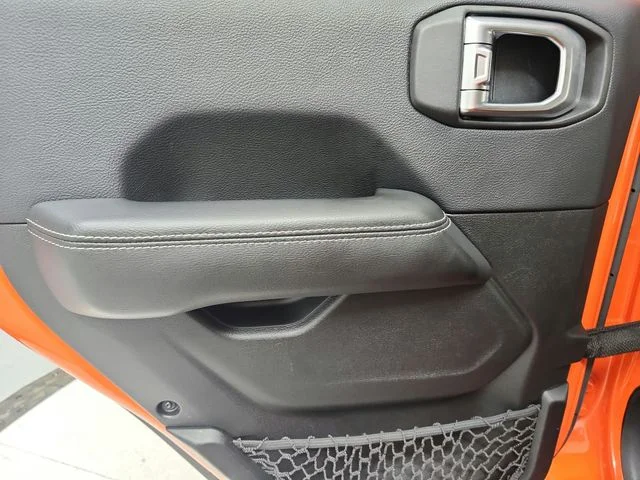 Used 2018 Orange Jeep Unlimited Sahara image 42
