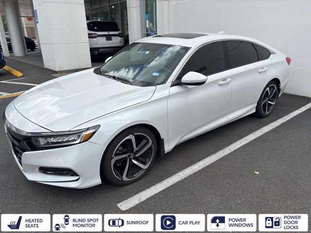 Used 2020 Platinum White Pearl Honda Sport 2.0T image 1
