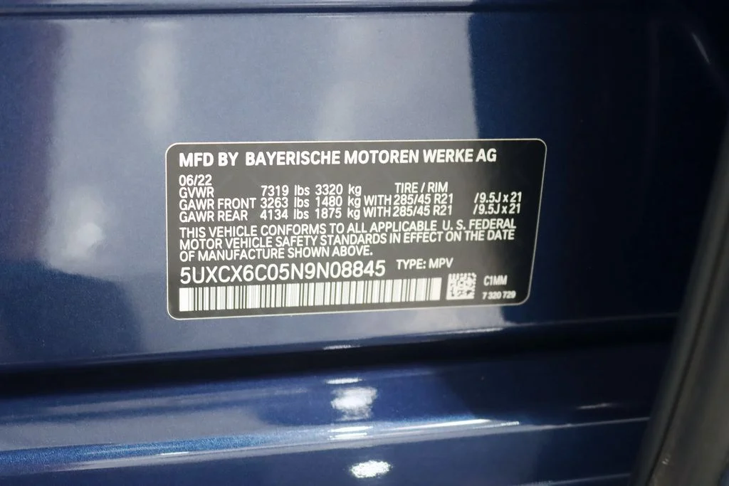 Used 2022 Blue BMW M50i image 48