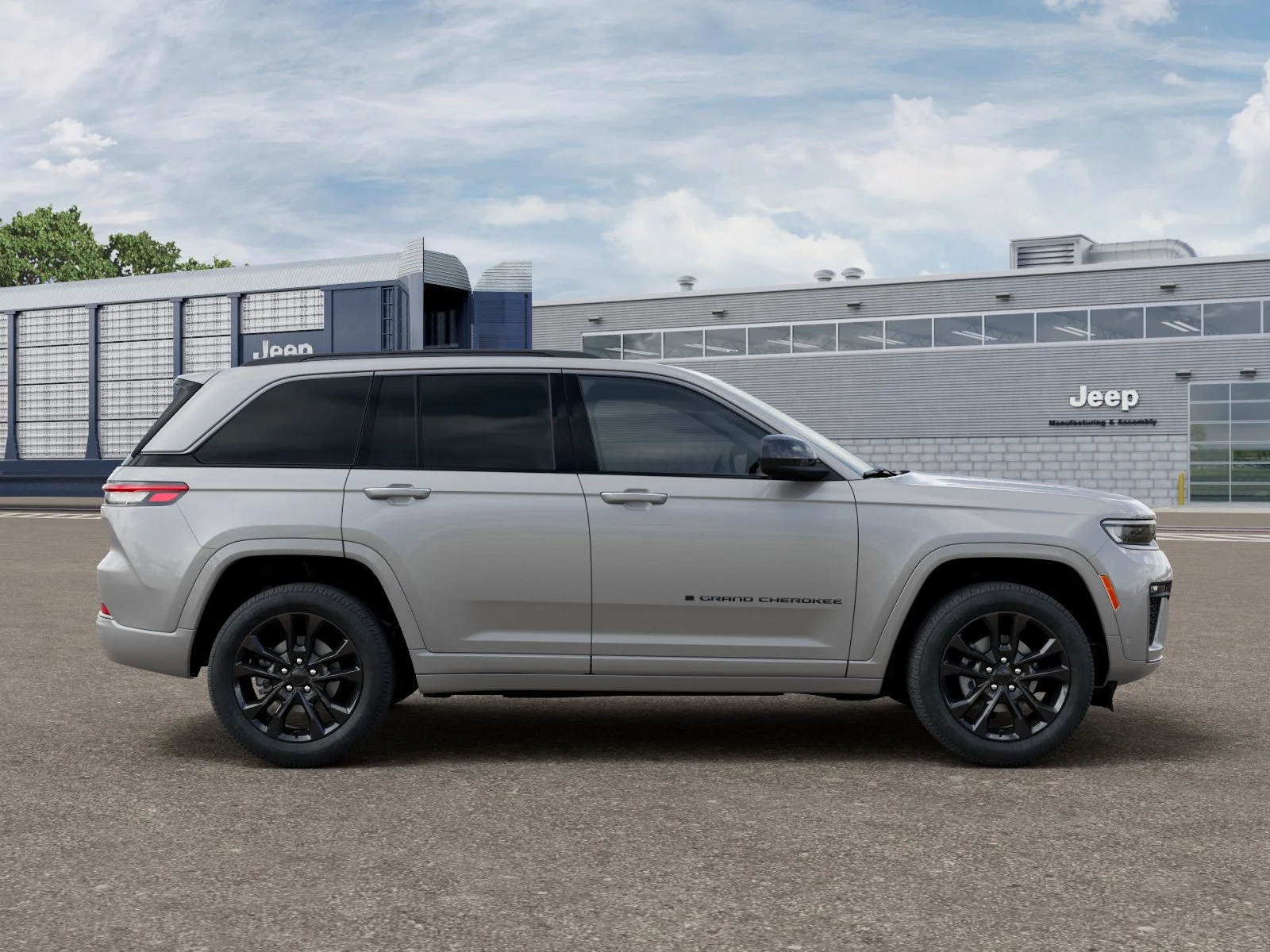 New 2026 Silver Zynith Exterior Paint Jeep Limited Reserve image 12