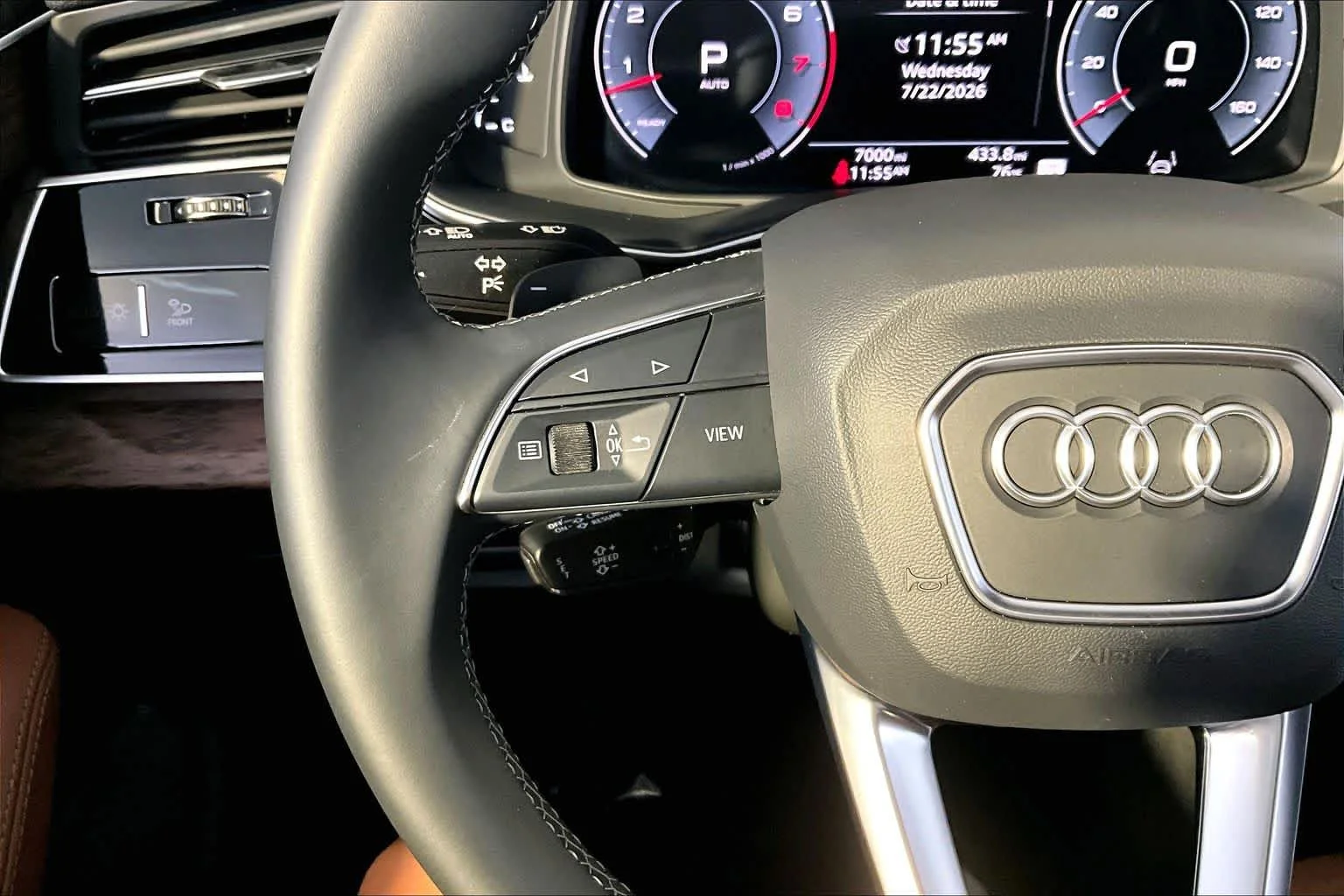 Used 2026 Waitomo Blue Metallic Audi Premium Plus image 24