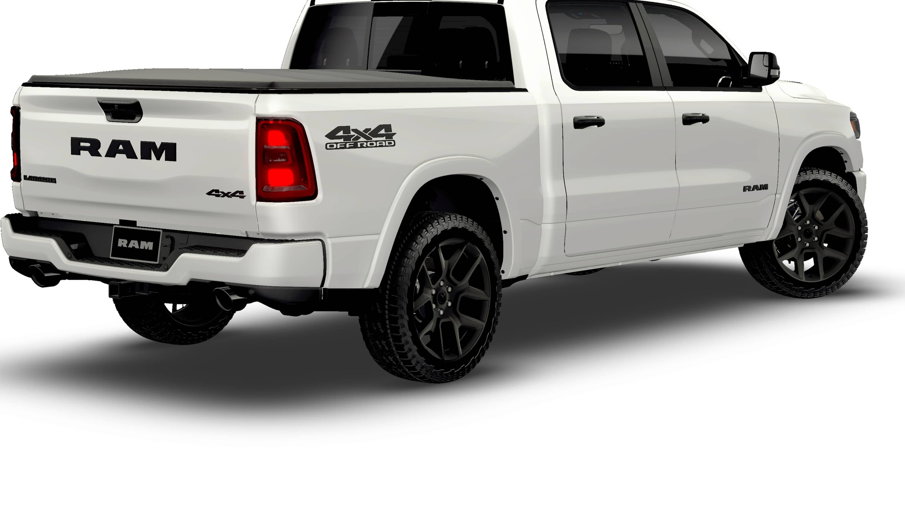 New 2026 Bright White Clear-Coat Exterior Paint RAM LARAMIE image 14