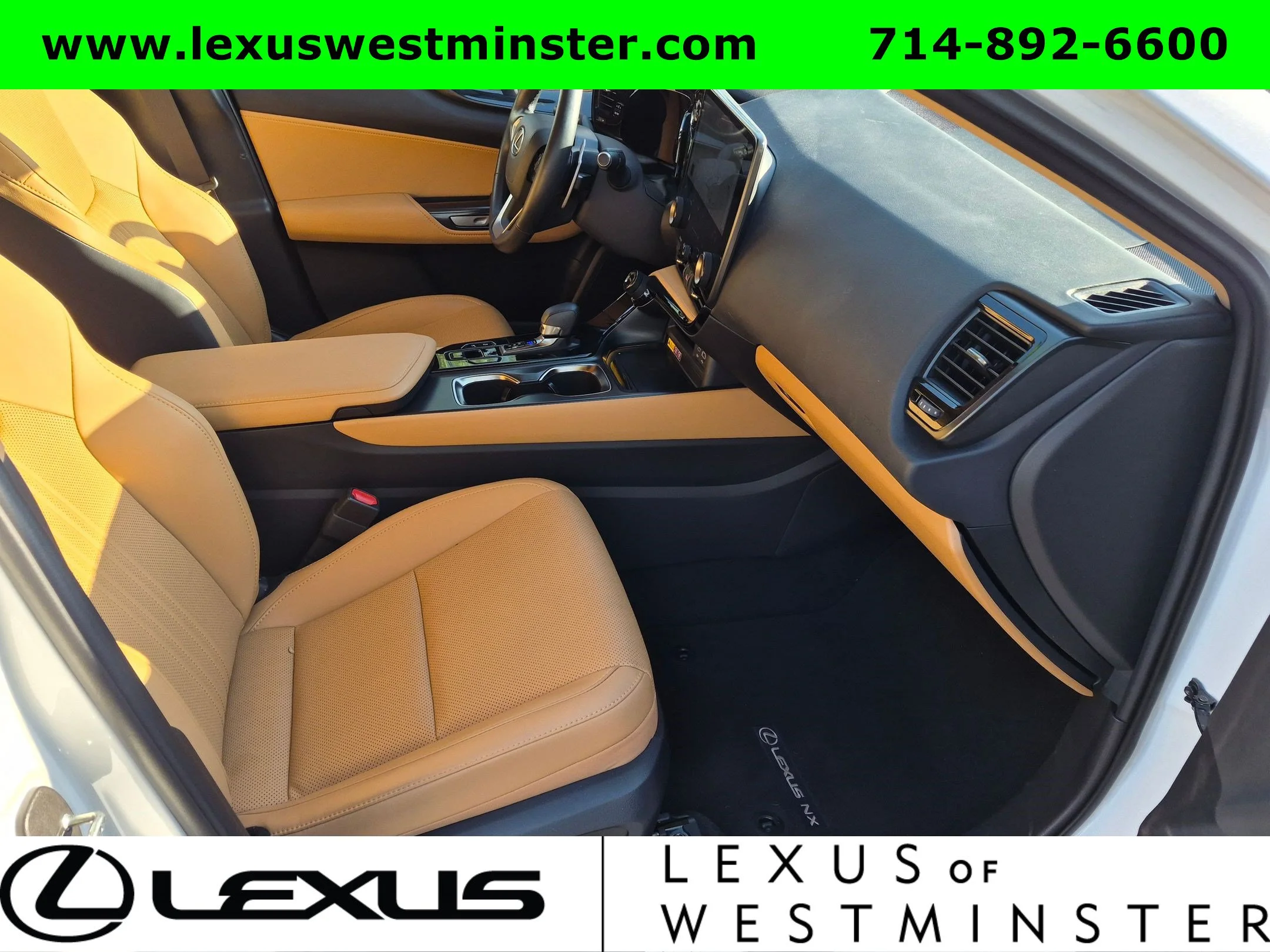 Certified Used 2026 WHITE NOVA GF. Lexus NX 350h Premium image 7