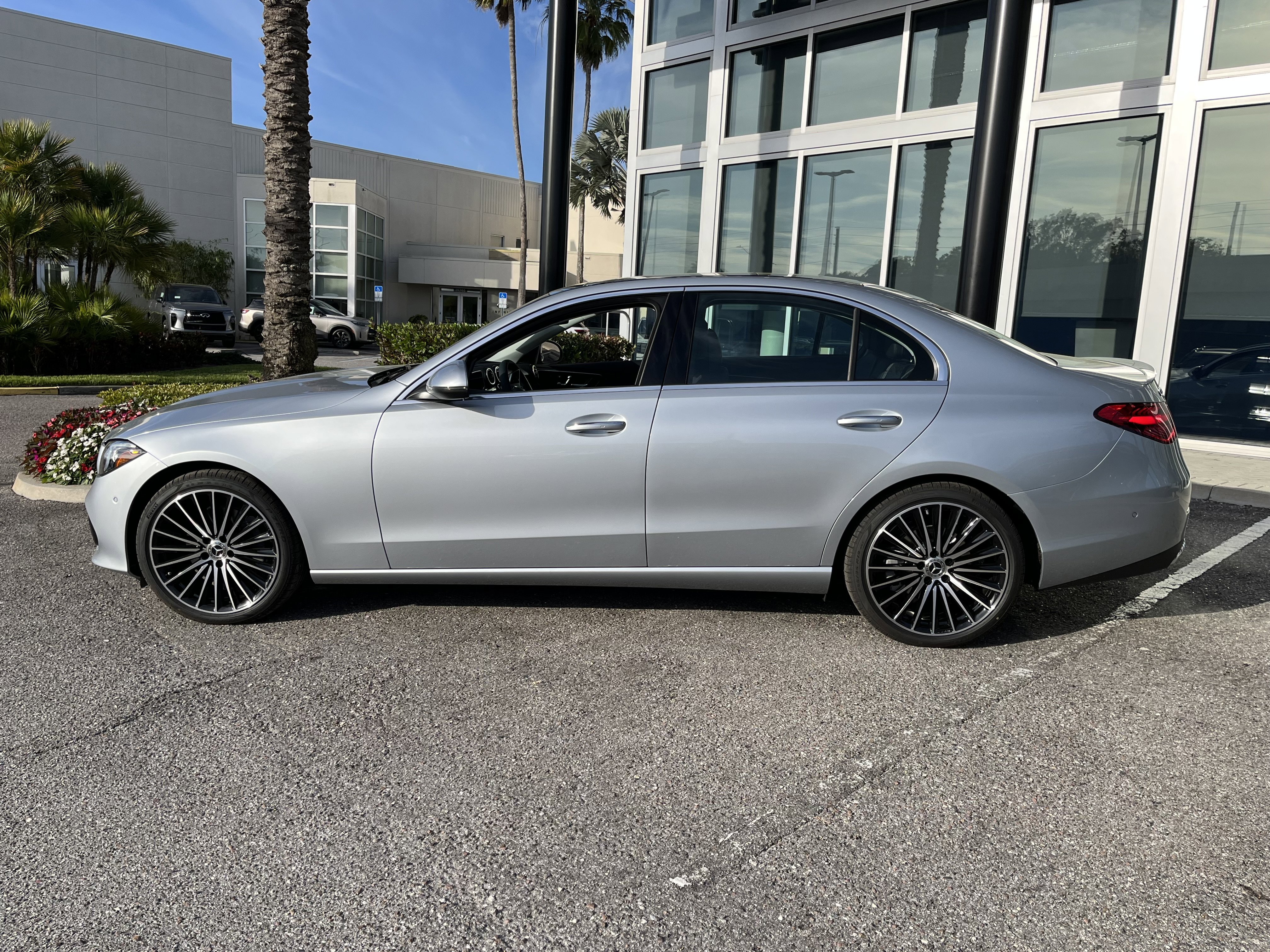 New 2026 Cirrus Silver Metallic Mercedes-Benz C 300 image 3