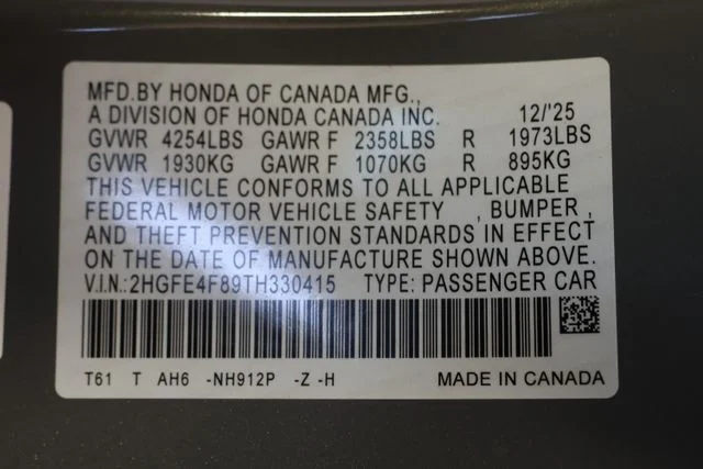 Used 2026 Gray Honda  image 30