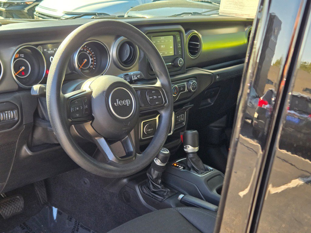 Used 2021 Black Clearcoat Jeep Unlimited Willys image 18