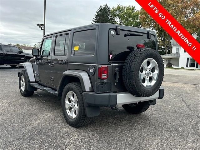 Used 2014 Gray Jeep Unlimited Sahara image 6