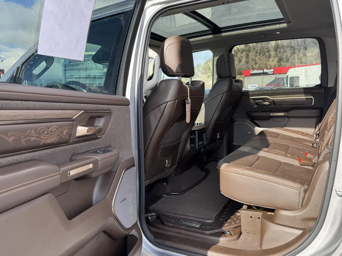 Used 2025 Silver RAM Limited Longhorn 4x4 Crew Cab 5