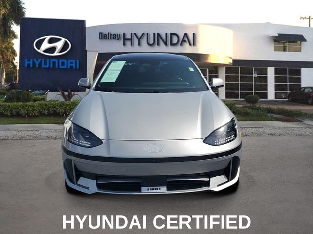Certified 2023 Hyundai IONIQ 6 Limited with VIN KMHM54AA9PA028249 for sale in Delray Beach, FL