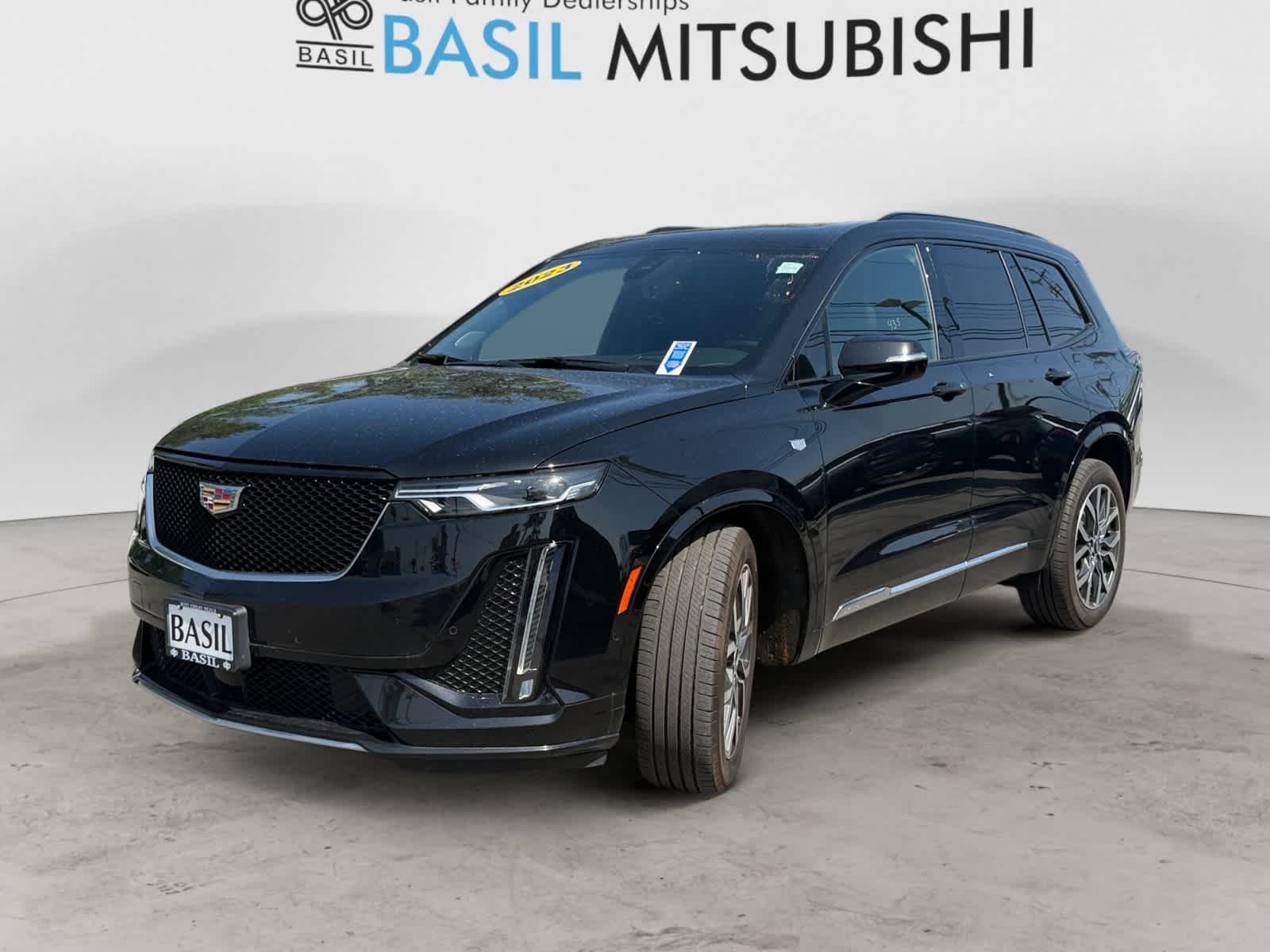 Used 2023 Stellar Black Metallic Cadillac AWD Sport image 7