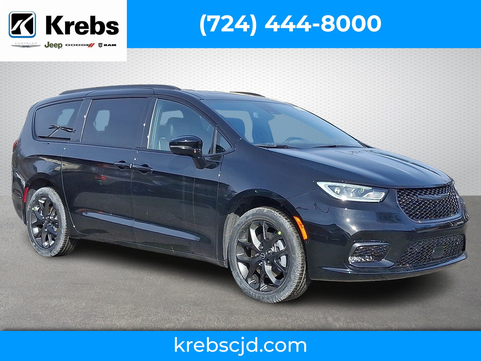 New 2026 Diamond Black Crystal Pearl-Coat Exterior Paint Chrysler Limited AWD image 1