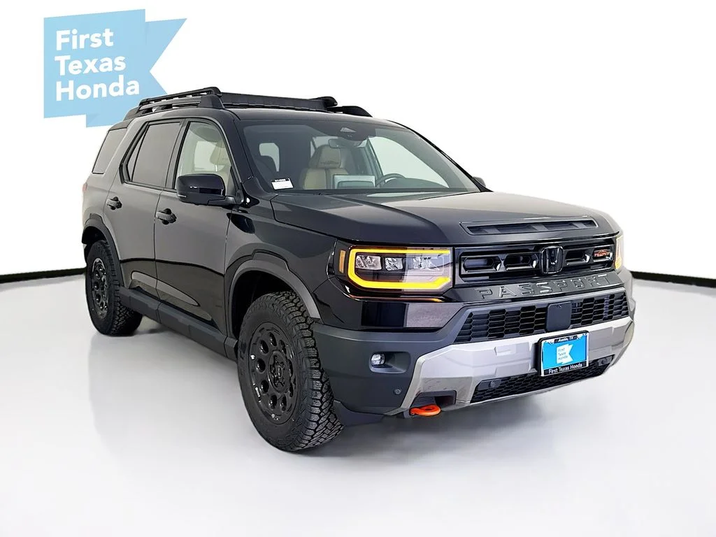 New 2026 Crystal Black Pearl Honda TrailSport Elite Blackout image 1