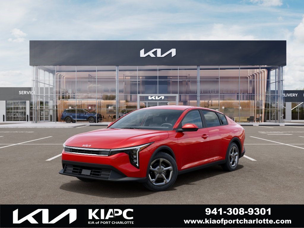 New 2026 CURRANT RED Kia LXS image 1