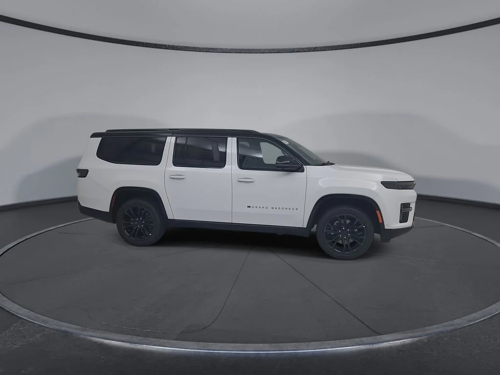 New 2026 Bright White Clear-Coat Exterior Paint Jeep Summit Obsidian image 3