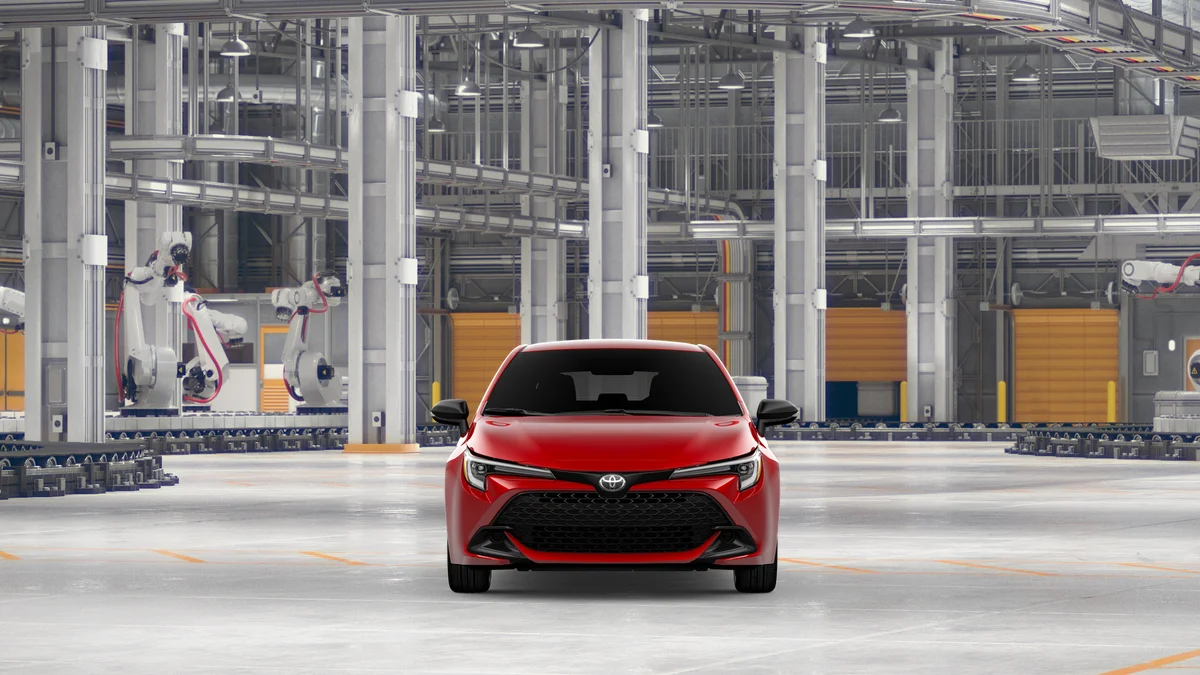 New 2027 Finish Line Red Toyota SE image 17