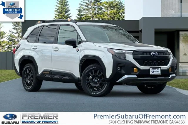 Certified Used 2026 White Subaru Wilderness image 1