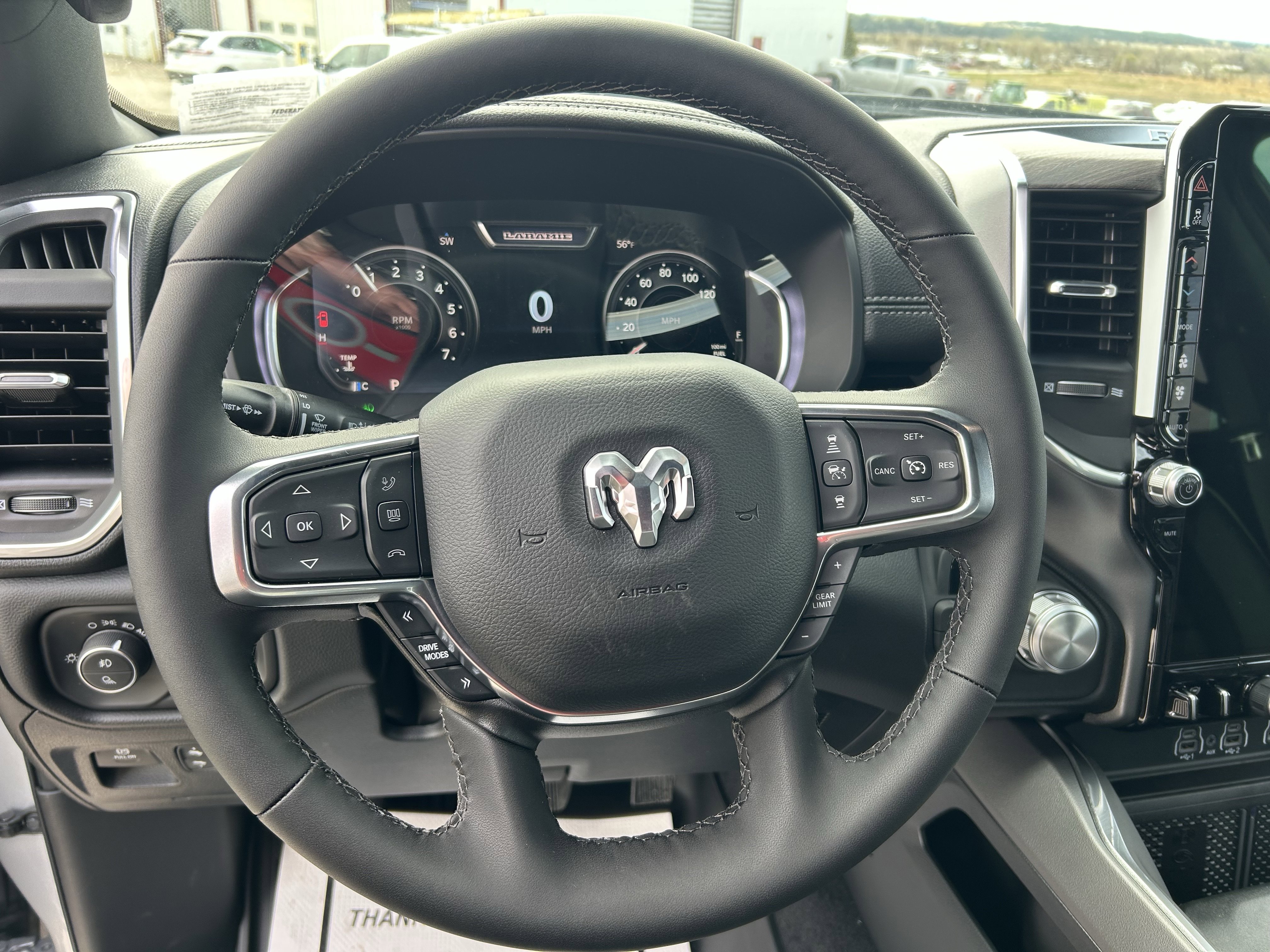New 2026 Diamond Black Crystal Pearlcoat Ram Laramie image 23