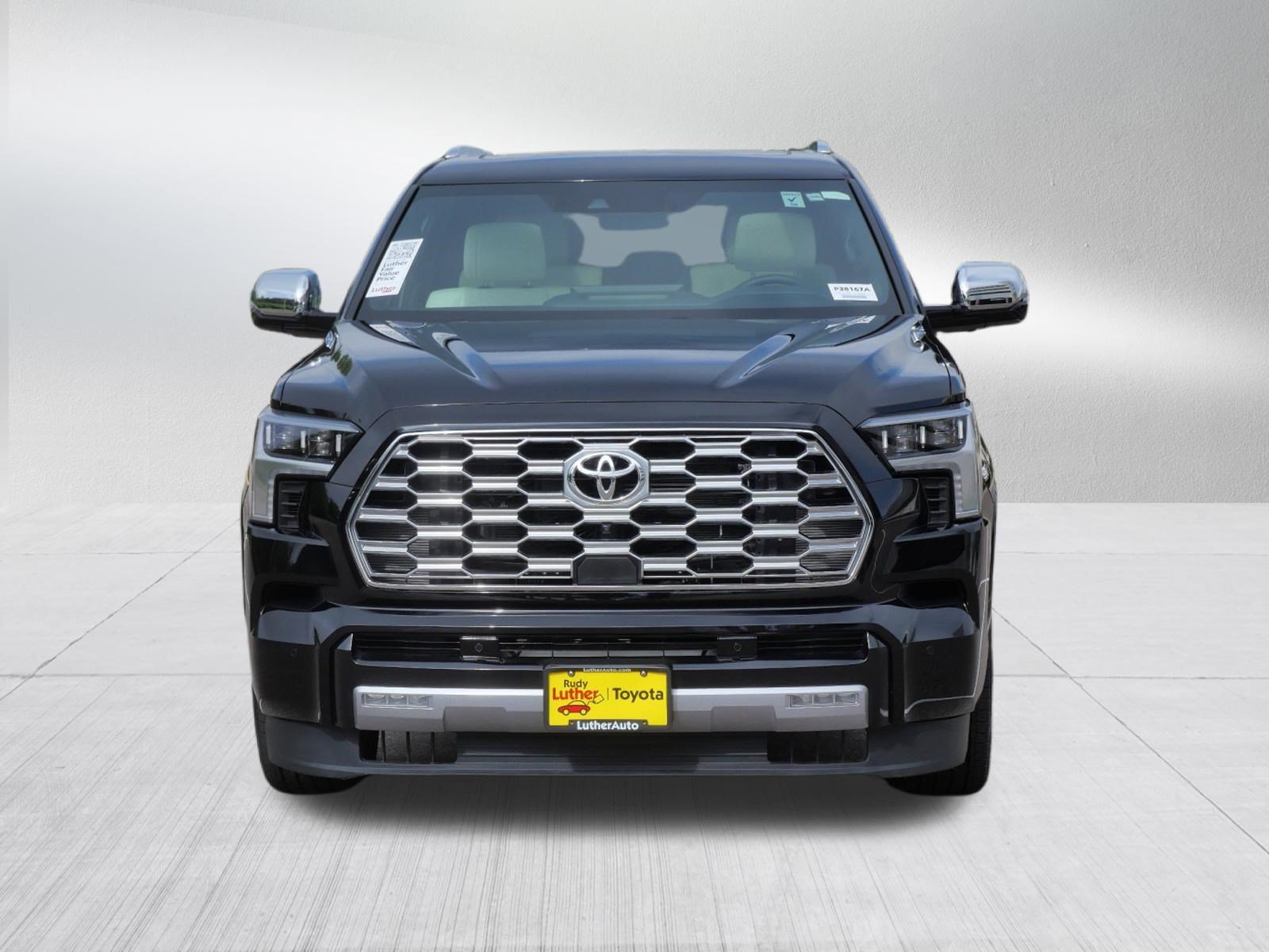 Certified Used 2025 Midnight Black Metallic Toyota Capstone image 2