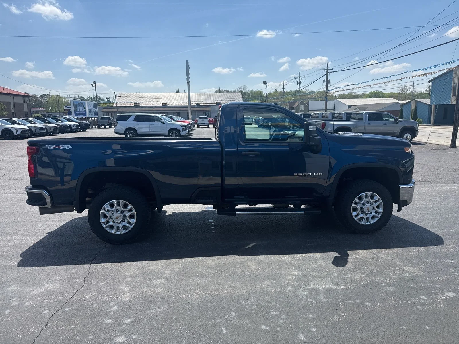 Used 2021 Blue Chevrolet Work Truck image 8