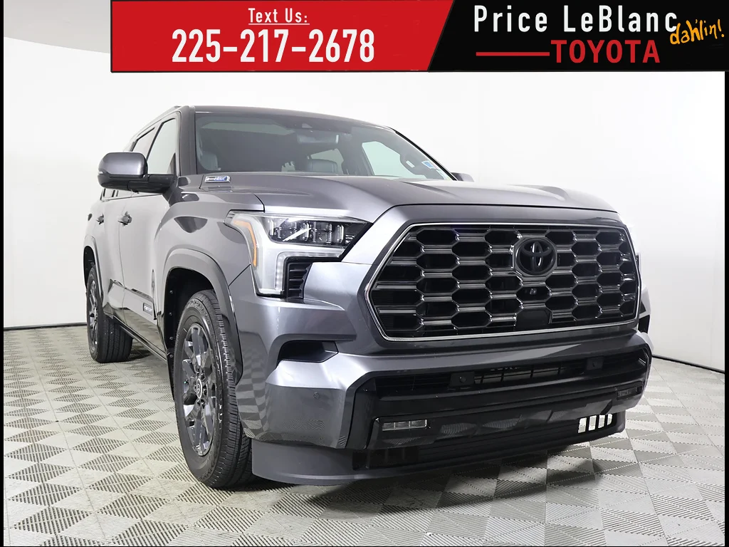 Used 2024 GRAY Toyota Platinum image 1