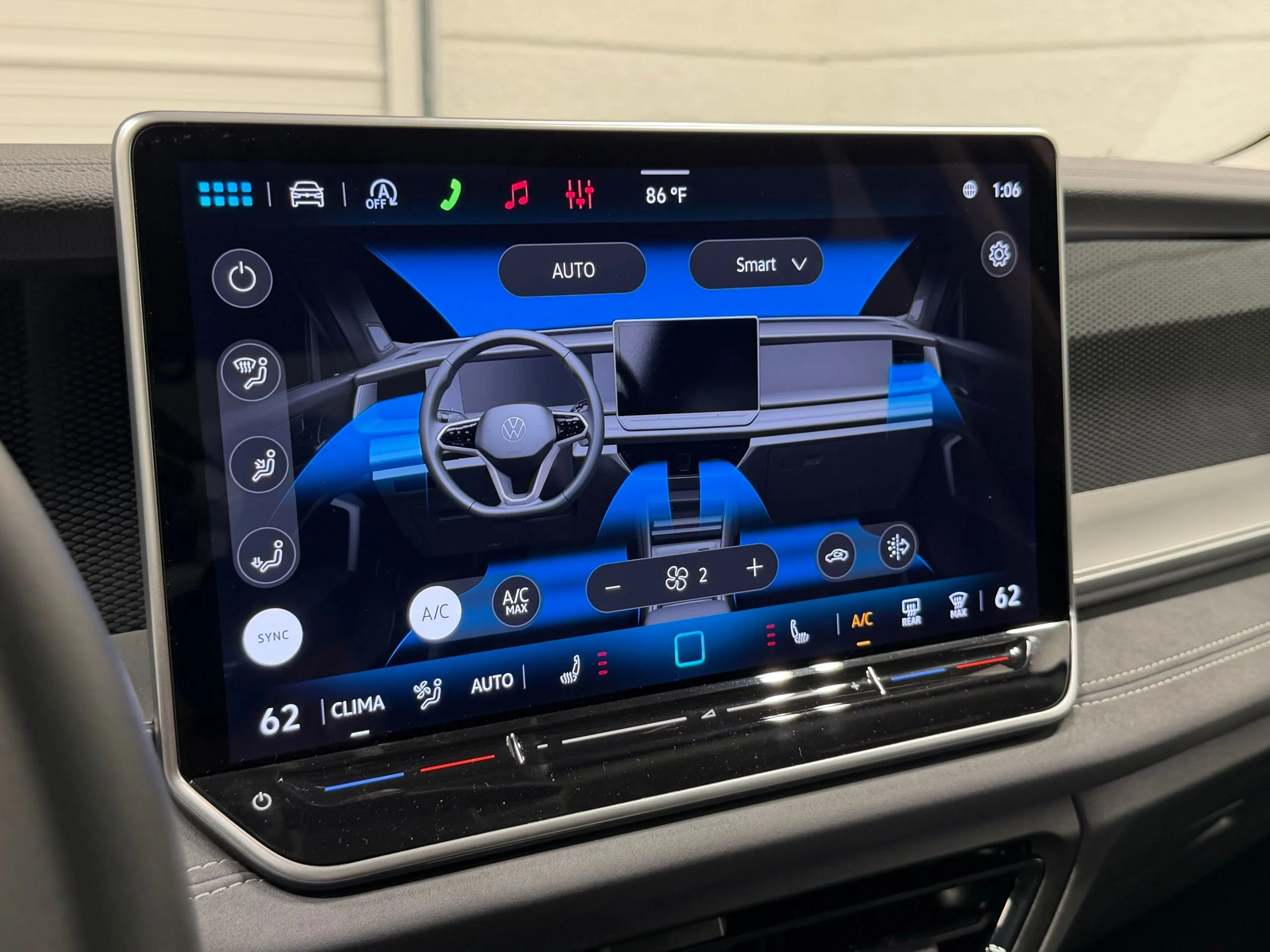 New 2026 Blue Volkswagen SE image 45