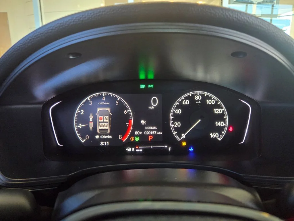 Certified Used 2025 Crystal Black Pearl Honda 4D SPORT image 34