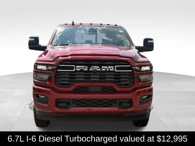 New 2026 Molten Red Pearl-Coat Exterior Paint RAM Big Horn image 3