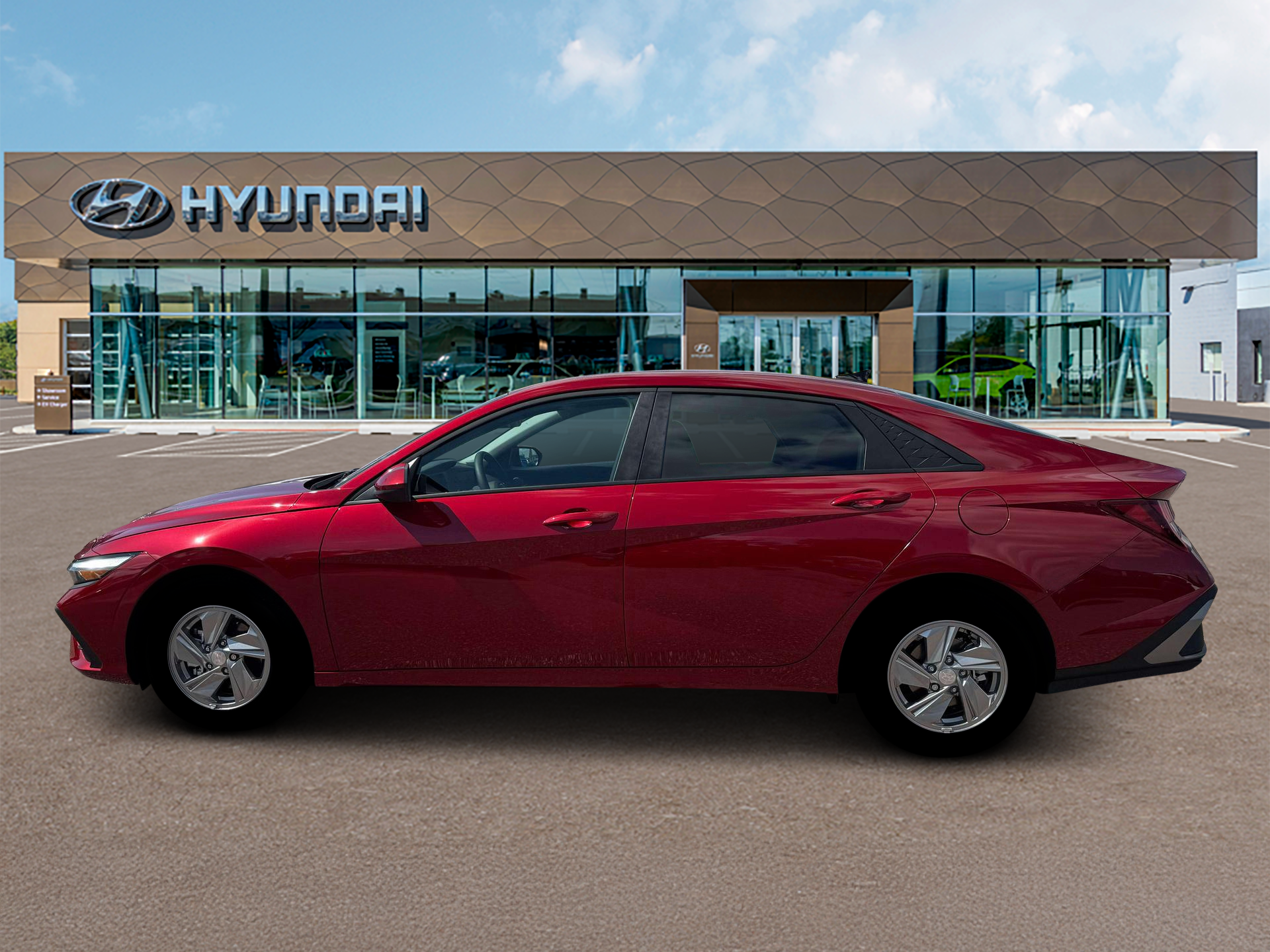 New 2026 Red Hyundai SE image 3