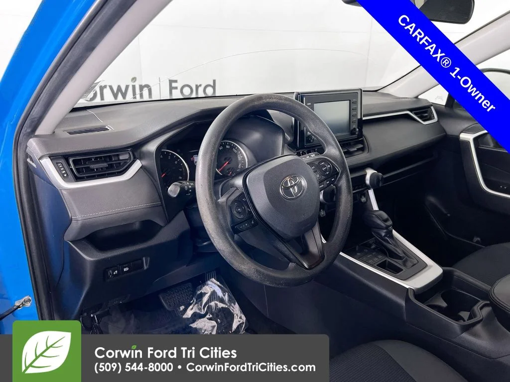 Used 2019 Blue Flame Toyota LE image 3