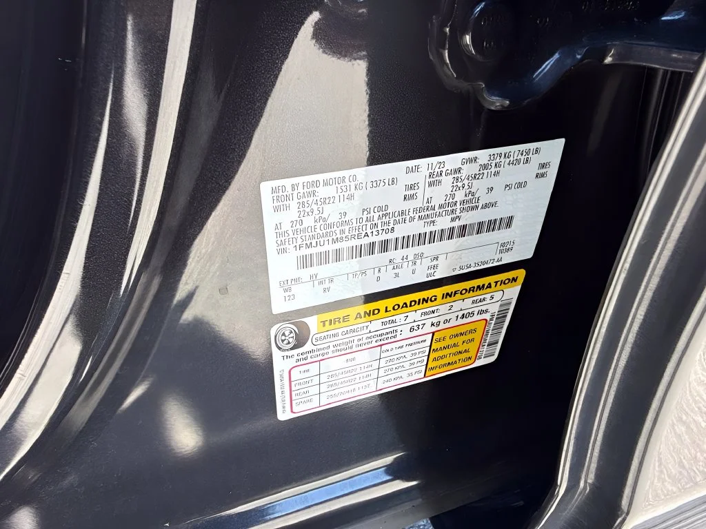 Used 2024 Gray Ford Platinum image 34