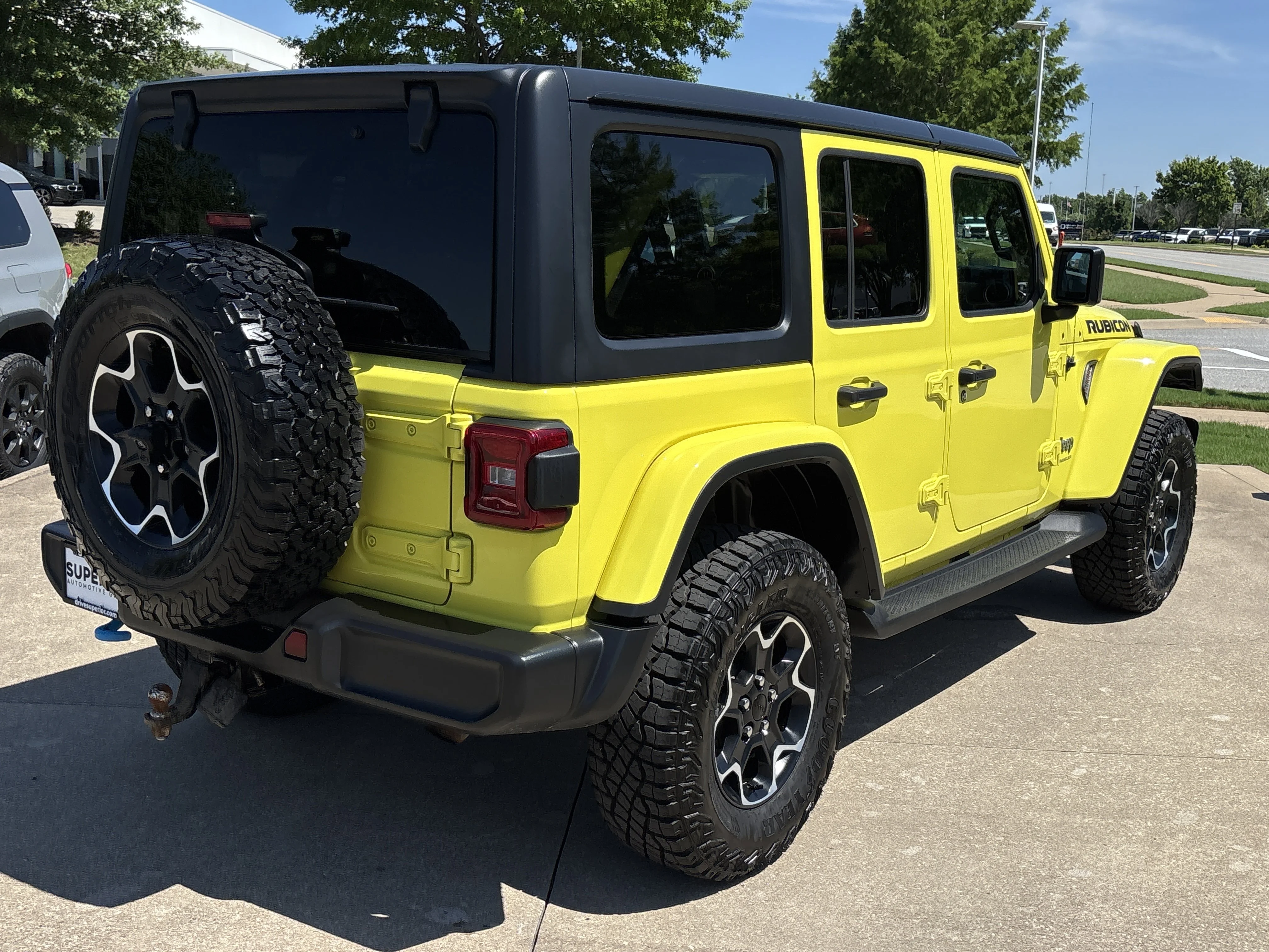 Used 2023 High Velocity Clearcoat Jeep Rubicon 4xe image 3