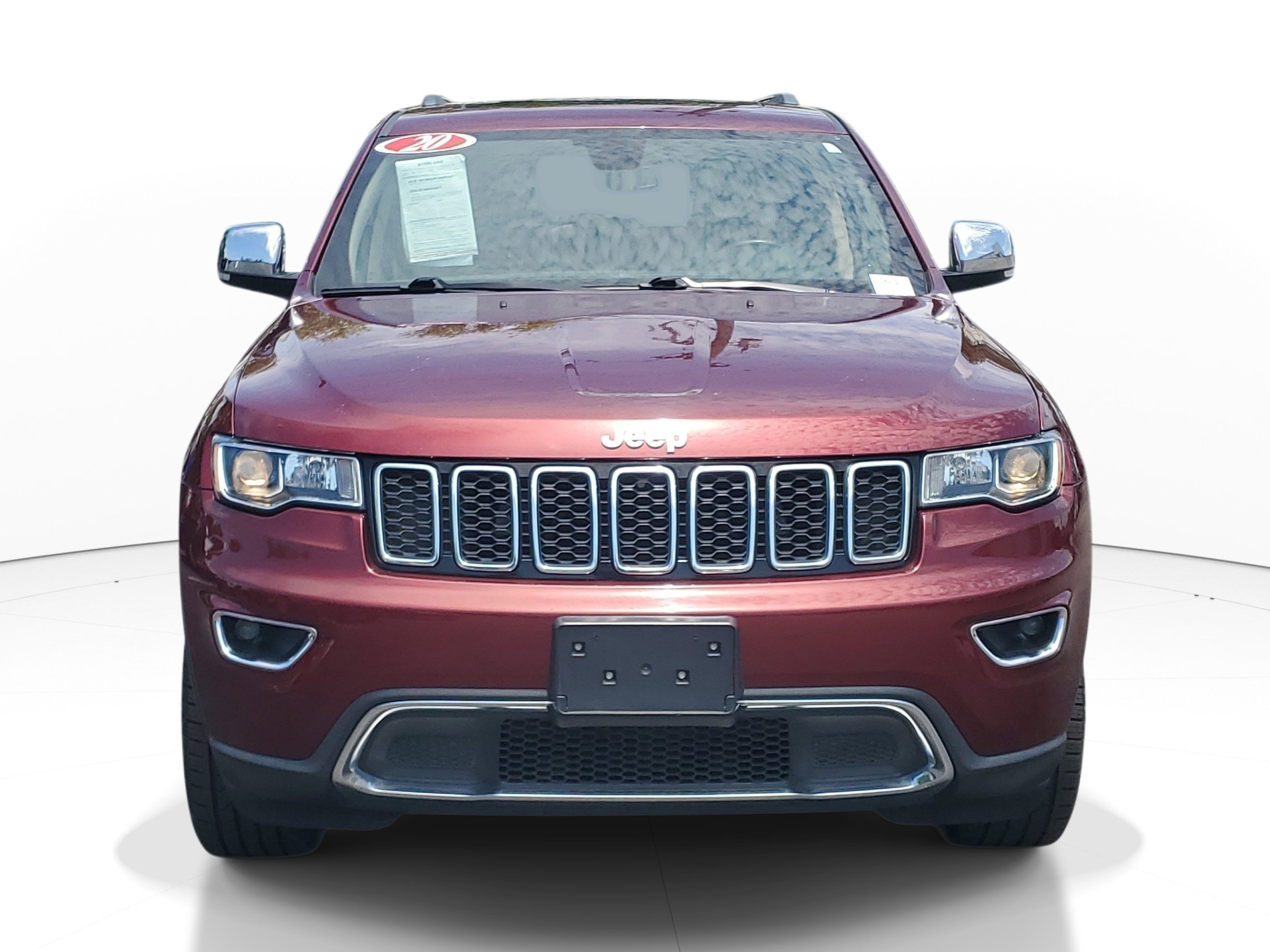 Used 2020 Velvet Red Pearlcoat Jeep Limited image 1