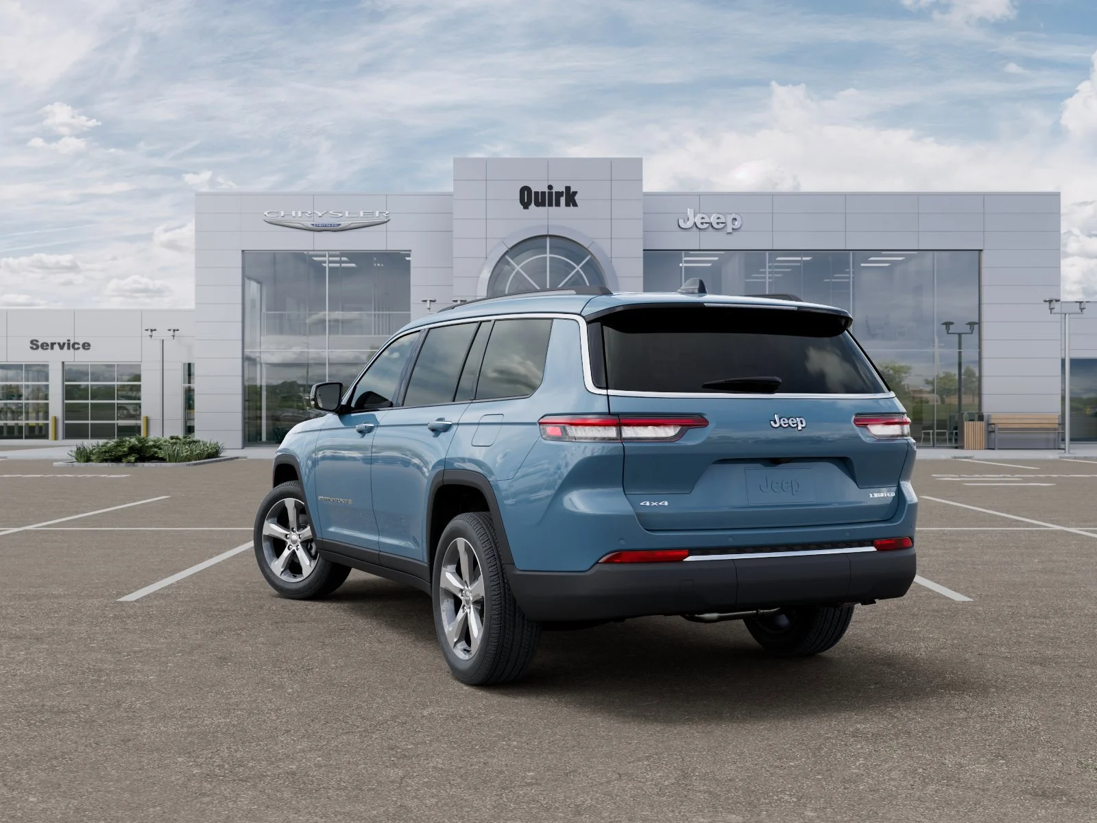 New 2026 Steel Blue Exterior Paint Jeep Limited image 3