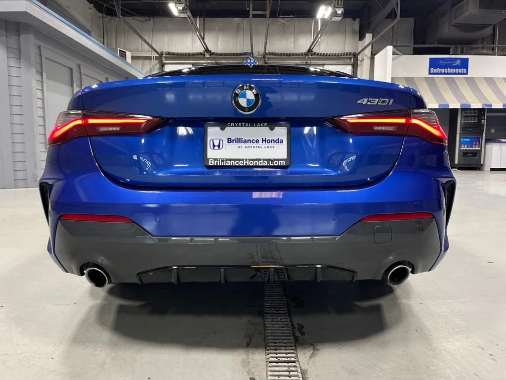 Used 2021 Blue Metallic BMW 430i image 6