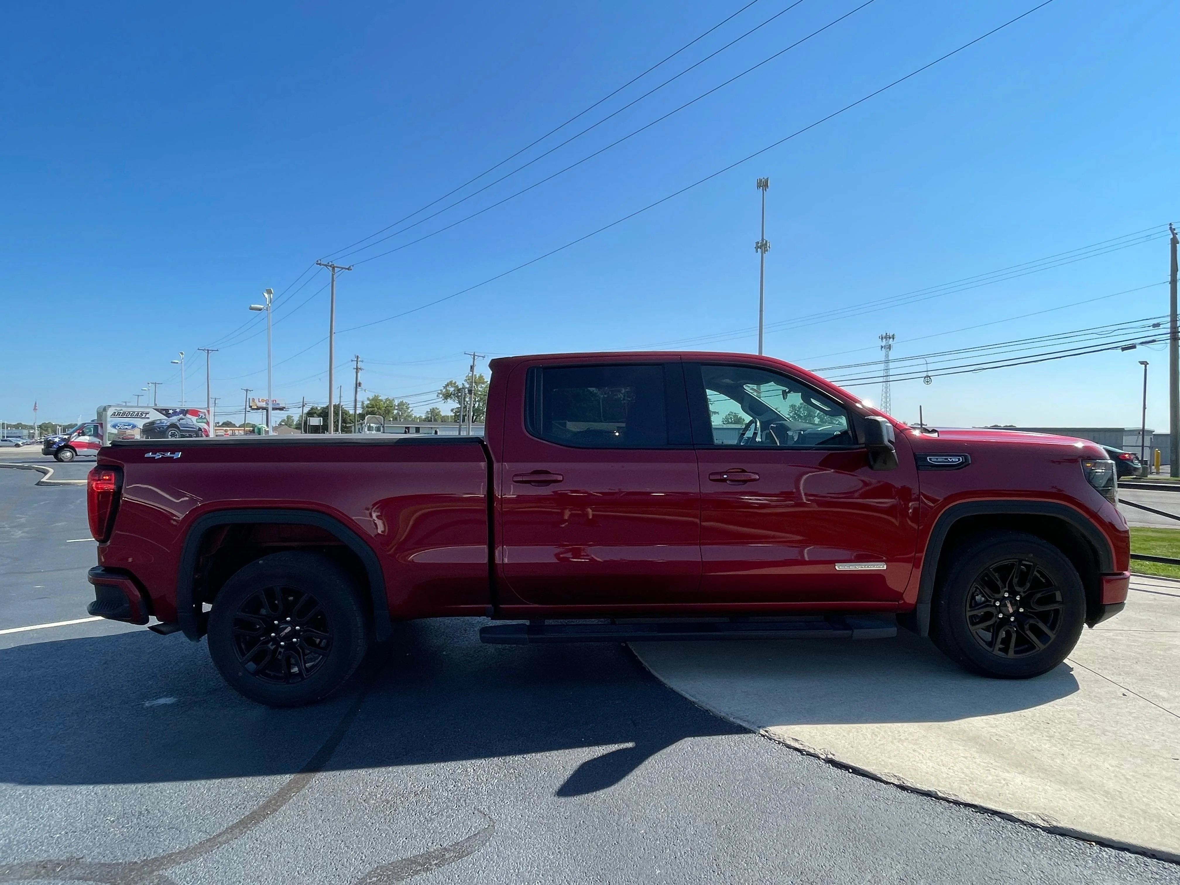 Used 2023 Volcanic Red Tintcoat GMC Elevation image 8
