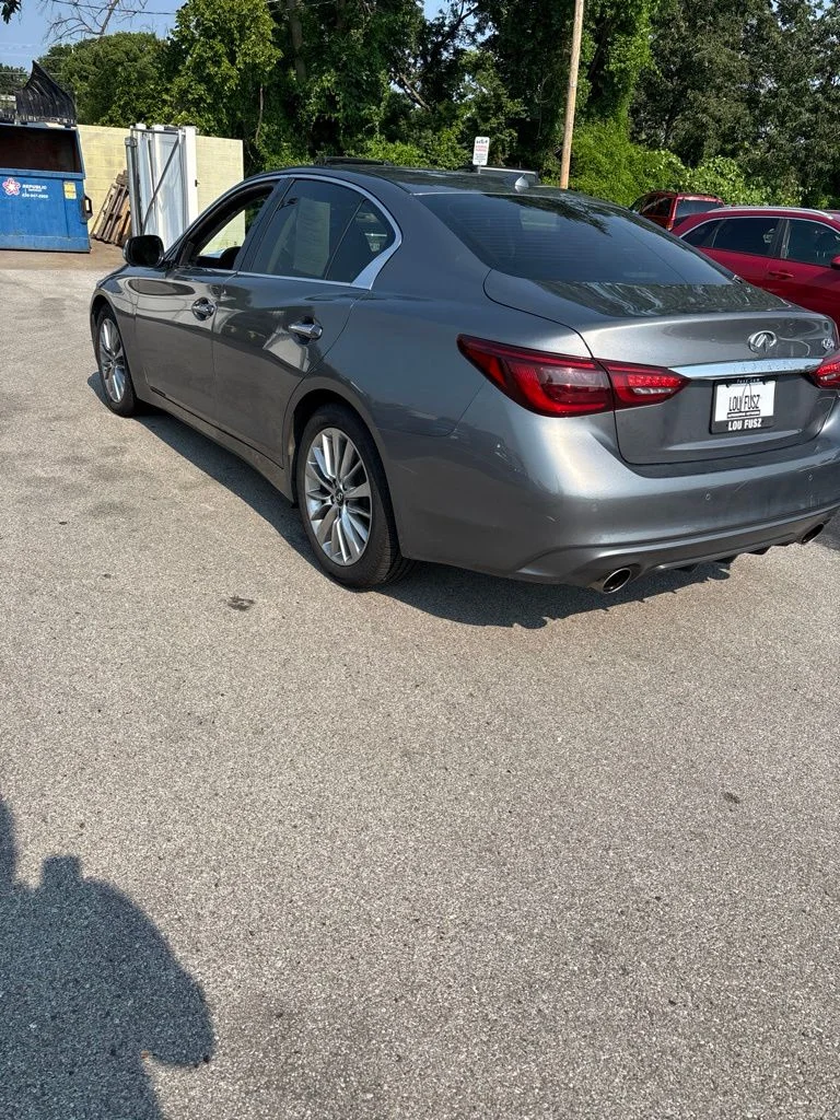 Used 2021 Graphite Shadow INFINITI 3.0t LUXE image 7