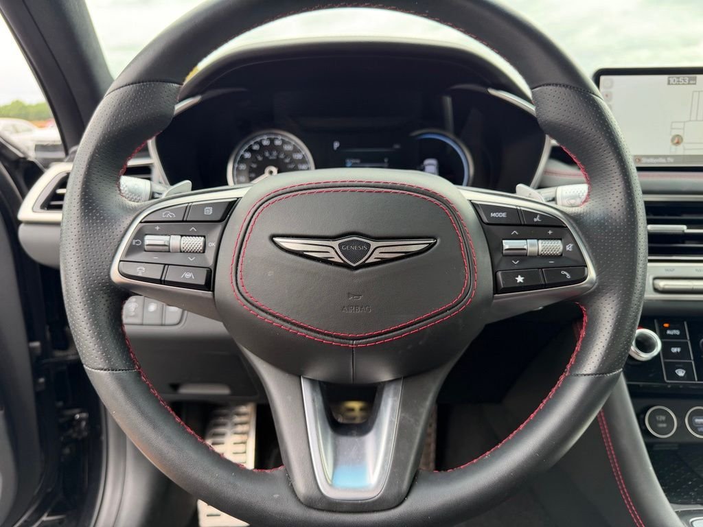 Used 2025 Black Genesis 3.3T Sport Advanced image 17