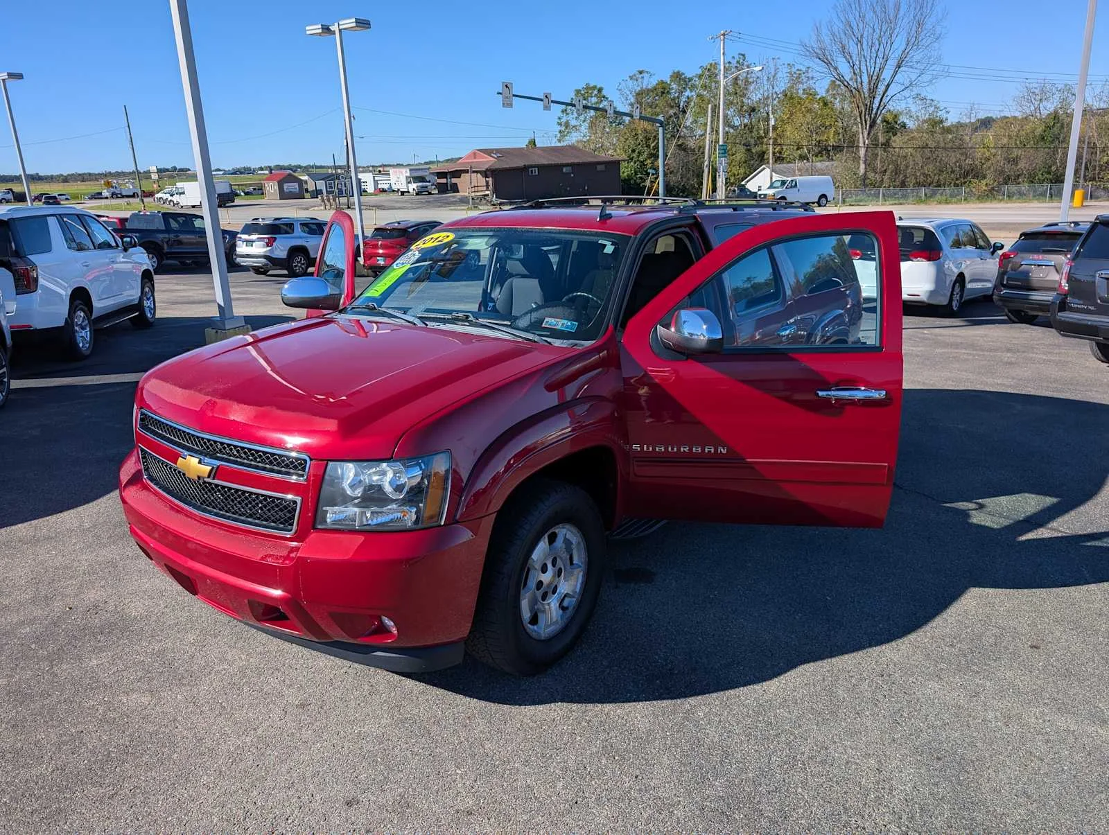 Used 2012 Crystal Red Tintcoat Chevrolet LS image 16