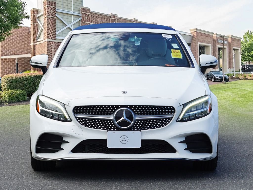 Certified Used 2021 Polar White Mercedes-Benz C 300 image 2