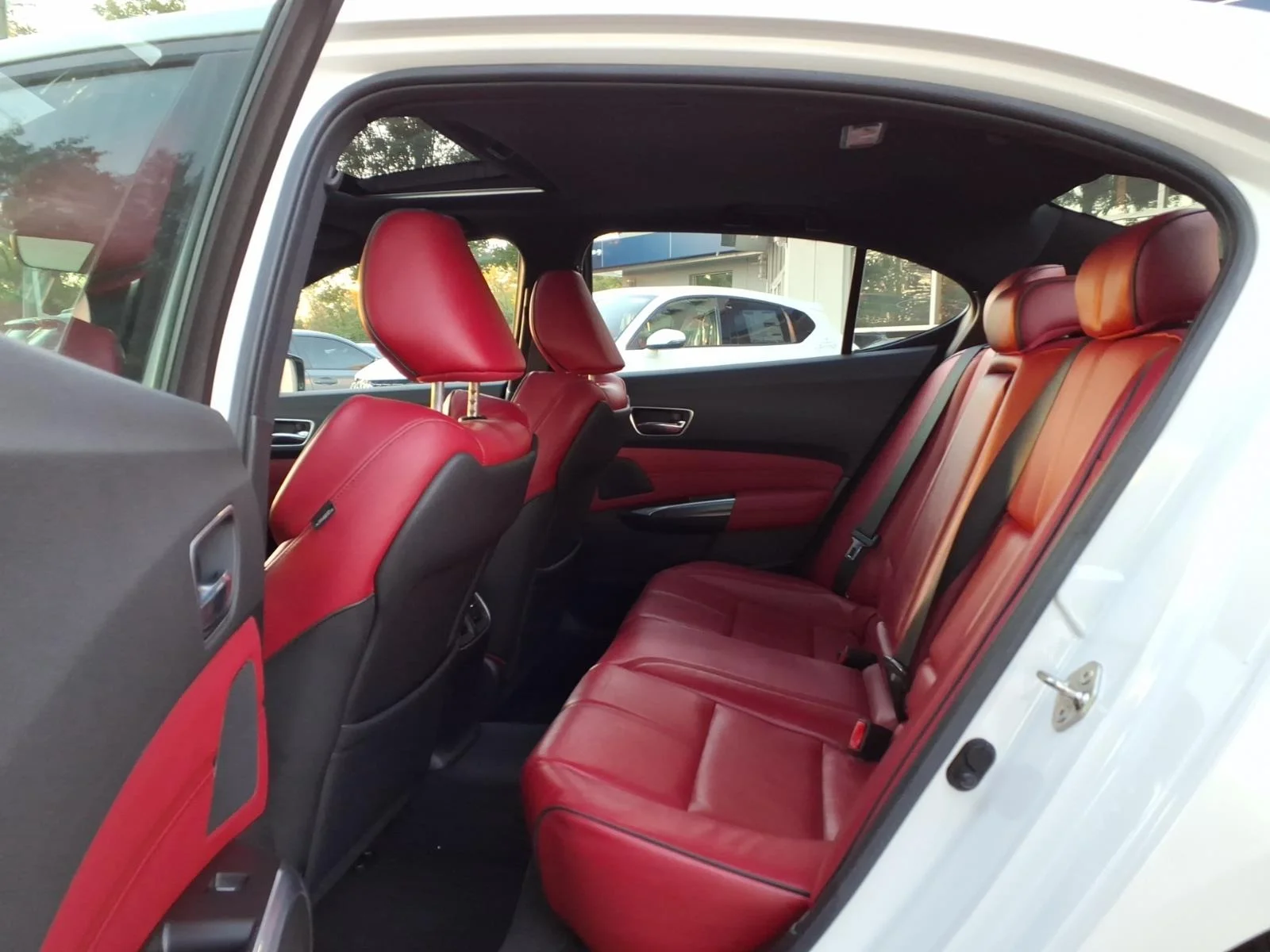 Used 2019 Platinum White Pearl Acura A-Spec Red image 17