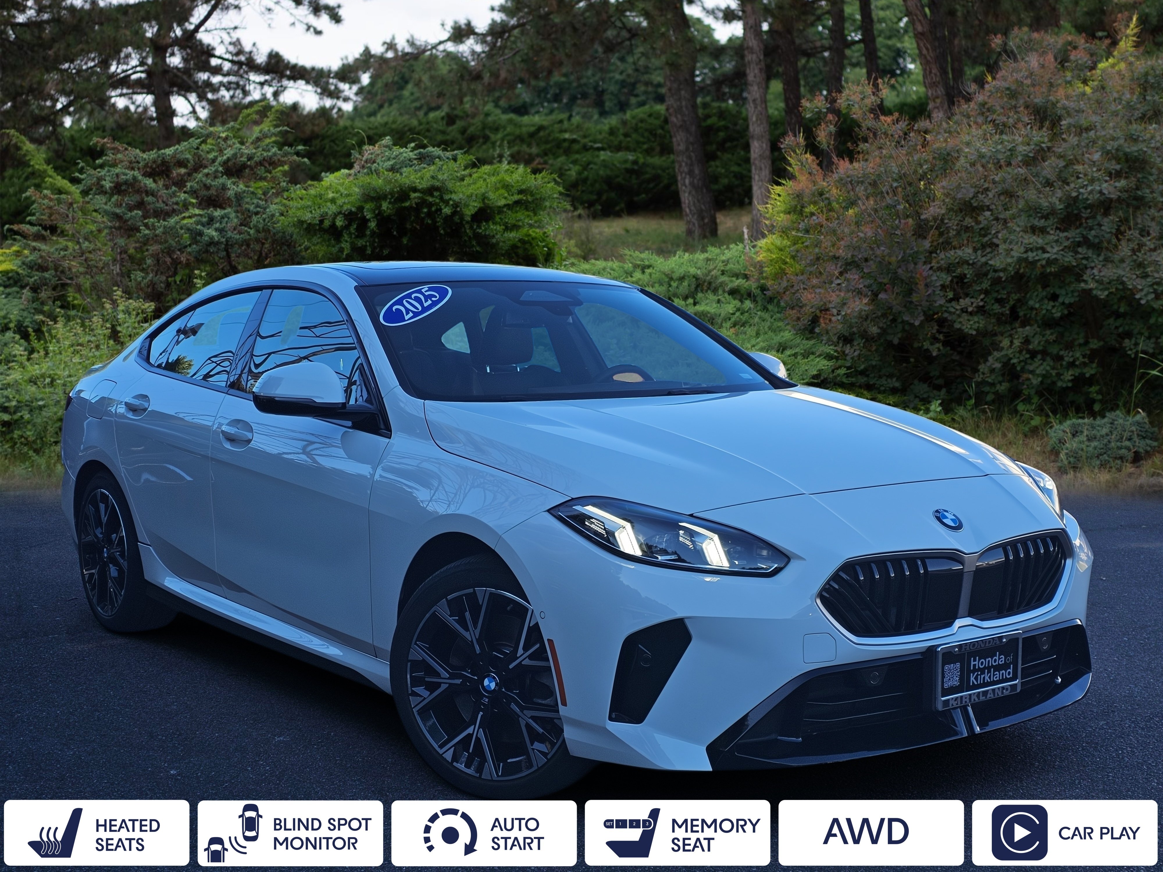 Used 2025 Alpine White BMW 228 xDrive Gran Coupe image 1