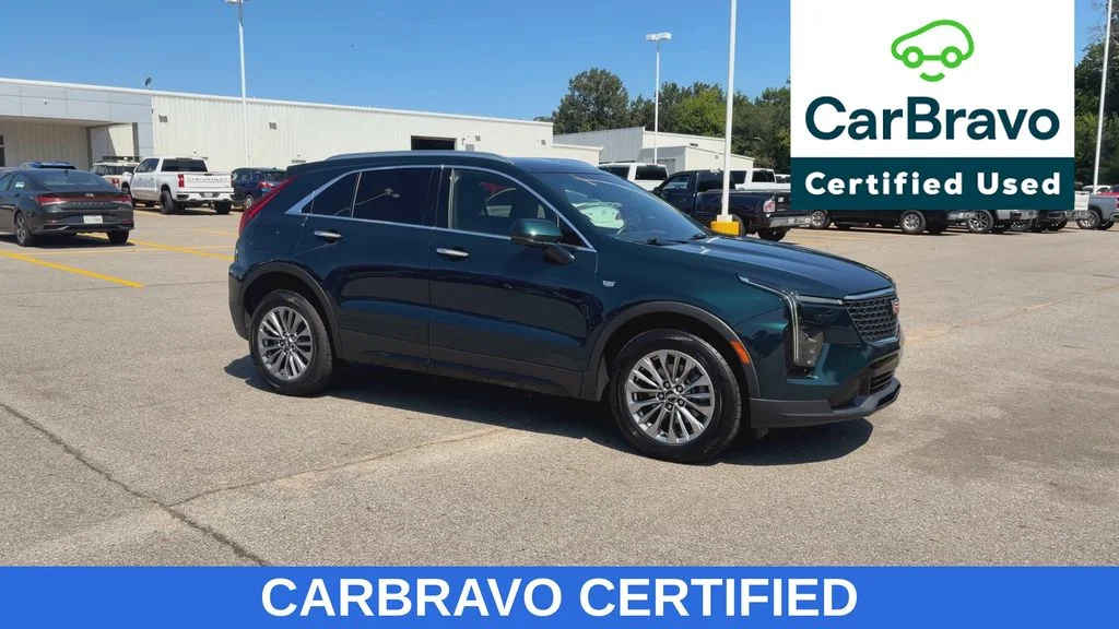 Used 2025 Green Cadillac Premium Luxury image 2