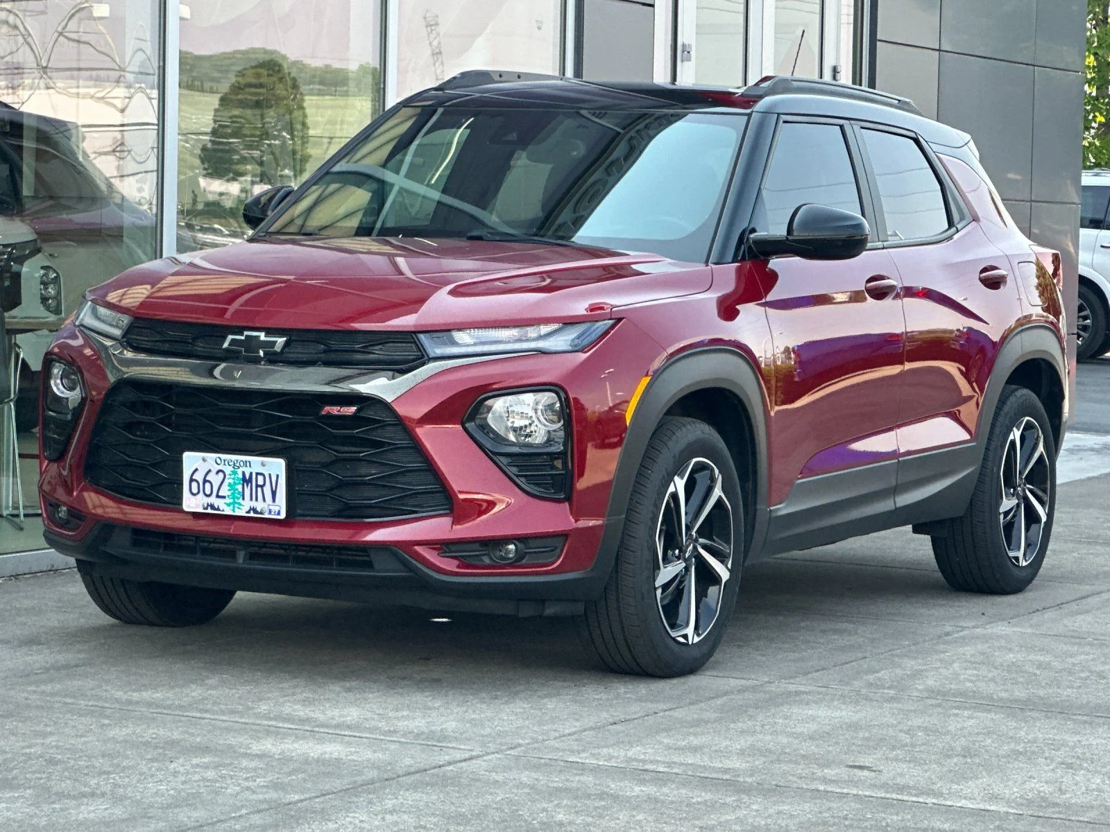 Used 2021 Scarlet Red Metallic Chevrolet RS image 7