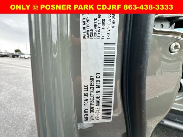 New 2026 Ceramic Gray Clear-Coat Exterior Paint RAM TRADESMAN image 32