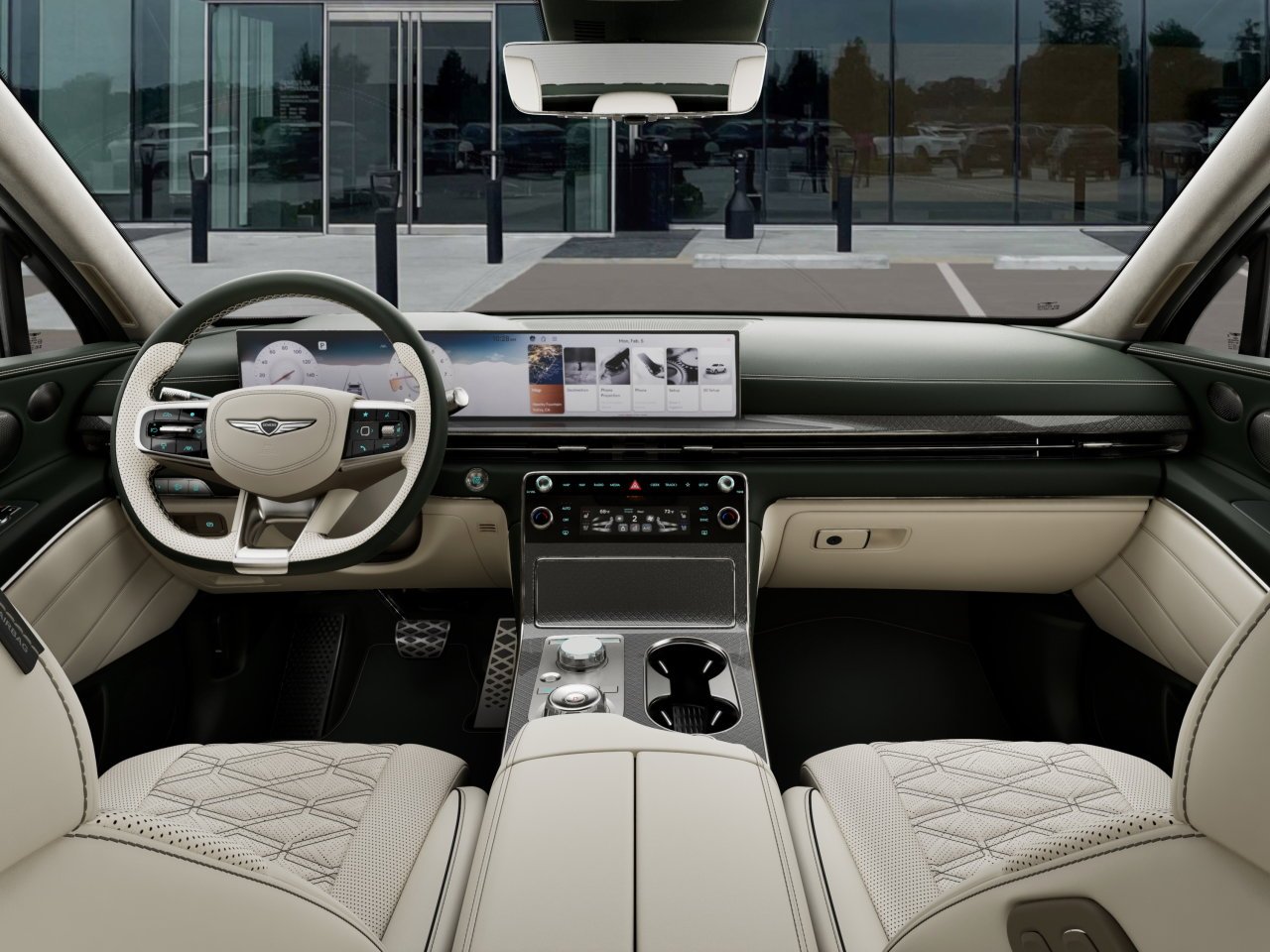 New 2026 White Genesis 3.5T E-SC MHEV image 11