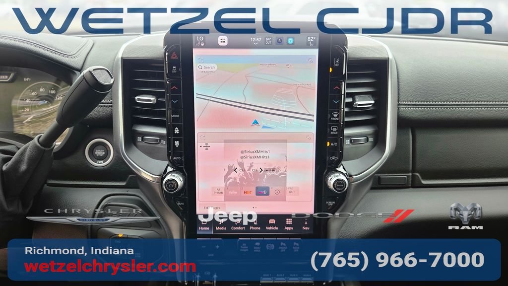 New 2026 Granite Crystal Metallic Clear-Coat Exterior Paint RAM Laramie image 26
