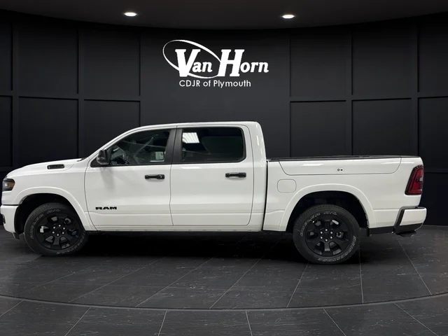 New 2026 Bright White Clear-Coat Exterior Paint RAM Big Horn/Lone Star image 4