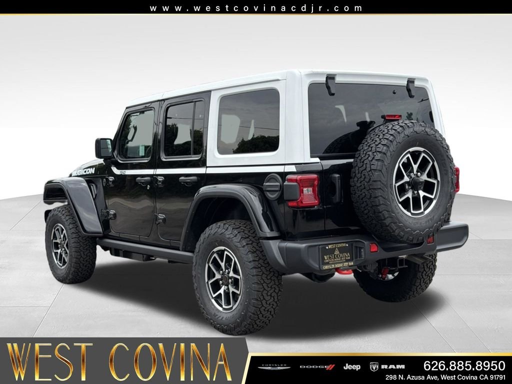 New 2026 Black Clear-Coat Exterior Paint Jeep Rubicon image 10